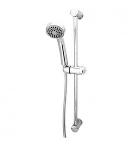 Ensemble barre de douche avec douchette TRITON 1 jet pluie